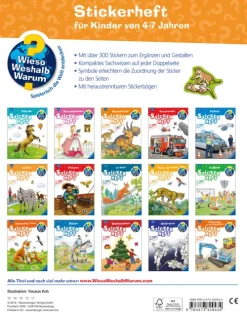Wieso? Weshalb? Warum? Stickerheft: Im Zoo*Ravensburger Verlag Hot