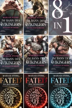 Stone Publishing B.V. Historische Fantasy*Wilde Wikinger & schicksalhafte Liebe: Acht Bände voller Mythos, Leidenschaft & Gefahr