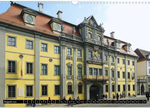 Calvendo Wandkalender-Willkommen in ERFURT (Wandkalender 2026 DIN A3 quer), Monatskalender
