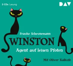 Winston - Agent auf leisen Pfoten,3 Audio-CD*Der Audio Verlag, DAV Hot