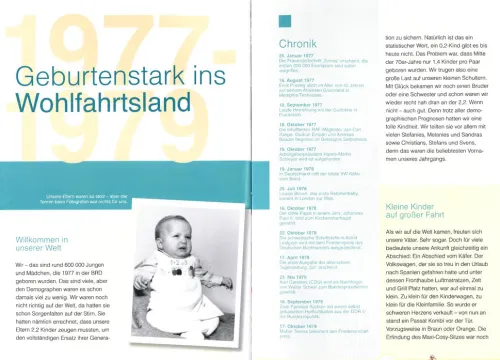 Wir vom Jahrgang 1977 - Kindheit und Jugend*Wartberg Verlag Discount