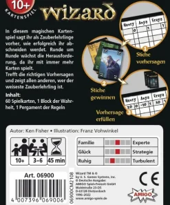 Wizard*Amigo Spiel + Freizeit New