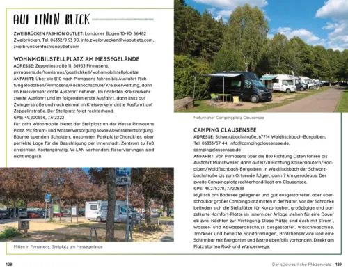 Wochenend und Wohnmobil - Kleine Auszeiten in der Pfalz*Bruckmann Verlag GmbH Clearance