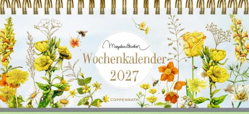 Coppenrath Geburtstagskalender*Wochenkalender 2027 - gelb