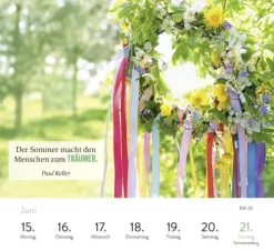Groh Verlag Wochenkalender-Wochenkalender 2026: Glücksmomente für jeden Tag