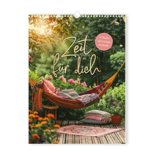 Grafik Werkstatt Bielefeld Wochenkalender*Wochenkalender klein 2026 Zeit für dich