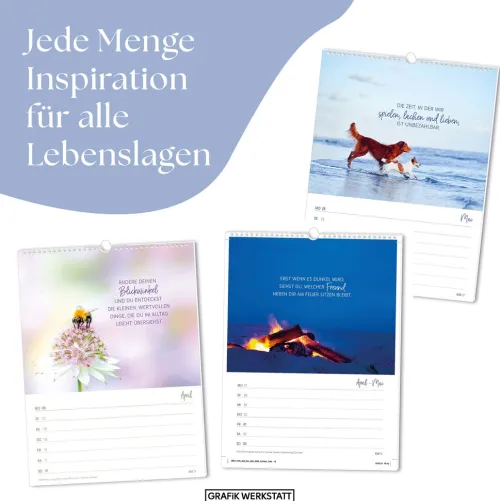 Grafik Werkstatt Bielefeld Wochenkalender*Wochenkalender klein 2026 Zeit für dich