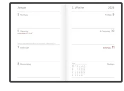 Wochentimer Colour blau 2026*Korsch Online