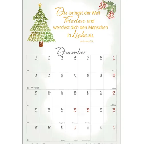 Kawohl Terminkalender*Wohlfühlen in deiner Gegenwart 2025