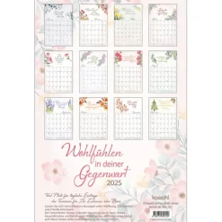 Kawohl Terminkalender*Wohlfühlen in deiner Gegenwart 2025