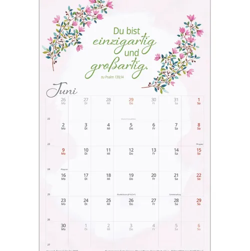 Kawohl Terminkalender*Wohlfühlen in deiner Gegenwart 2025