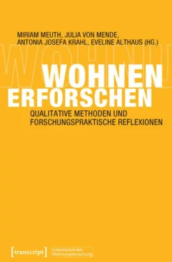 Wohnen erforschen*Transcript Verlag Sale