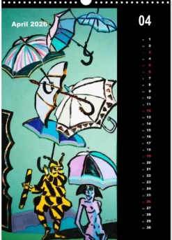 Calvendo Wandkalender*Wolf-Dieter Pfennig Kalender (Wandkalender 2026 DIN A3 hoch), Monatskalender