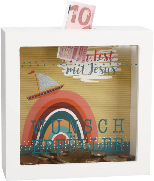 Butzon & Bercker Hobby & Lifestyle-Wunscherfüller. Bilderrahmen-Spardose