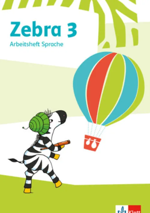 Klett Ernst /Schulbuch Nach Schulform·Grundschule|Nach Bundesländern·Thüringen-Zebra 3. Arbeitsheft Sprache Klasse 3