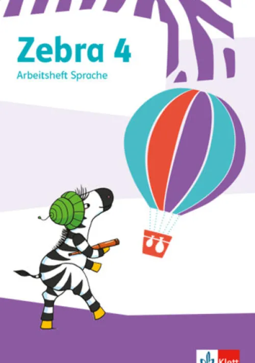 Klett Ernst /Schulbuch Nach Schulform·Grundschule|Nach Fächern·Deutsch-Zebra 4. Arbeitsheft Sprache