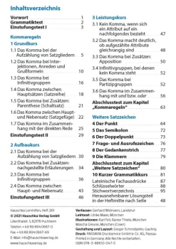 Hauschka Verlag GmbH Mittlere Reife·Deutsch-Zeichensetzung ab 6. Klasse und für Erwachsene