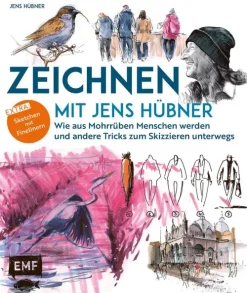 Edition Michael Fischer Hobby & Selbermachen-Zeichnen mit Jens Hübner - Entschleunigen durch Zeichnen
