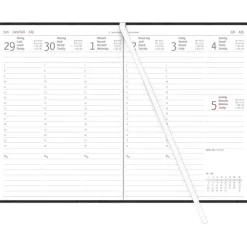 Zettler Wochenbuch Blauer Engel anthrazit 1W/2S 2026 - Buchkalender 15 × 21 cm, 1 Woche auf 2 Seiten, Recyclingpapier, nachhaltig zertifiziert*teNeues Calendars & Stationery GmbH & Co. KG Sale