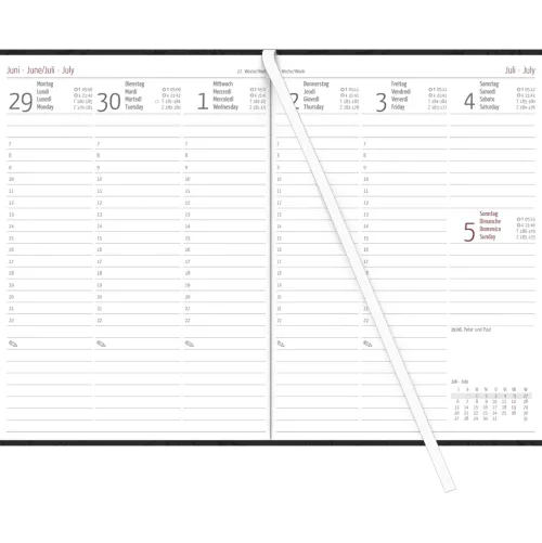 Zettler Wochenbuch Blauer Engel anthrazit 1W/2S 2026 - Buchkalender 15 × 21 cm, 1 Woche auf 2 Seiten, Recyclingpapier, nachhaltig zertifiziert*teNeues Calendars & Stationery GmbH & Co. KG Sale