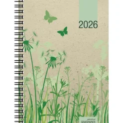 Zettler Wochenbuch 1W/2S Graspapier 2026 - Wochenkalender 14 × 20 cm, 1 Woche auf 2 Seiten, robuster Kartoneinband, nachhaltig produziert*teNeues Calendars & Stationery GmbH & Co. KG