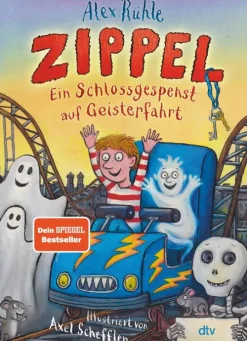 Kinder dtv Verlagsgesellschaft 6-10 Jahre-Zippel - Ein Schlossgespenst auf Geisterfahrt