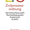 Zivilprozessordnung. ZPO*dtv Verlagsgesellschaft Online