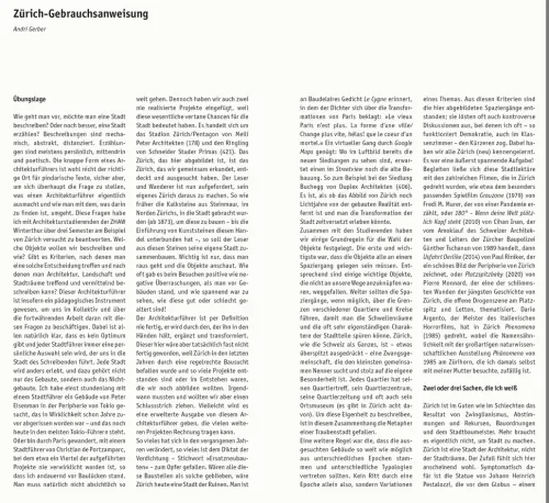 Zürich. Architekturführer*DOM Publishers Discount