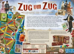 Asmodee gmbH Familien- & Gesellschaftsspiele*Zug um Zug Legacy: Legenden des Westens
