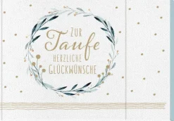 Butzon & Bercker Geburt & Taufe*Zur Taufe herzliche Glückwünsche